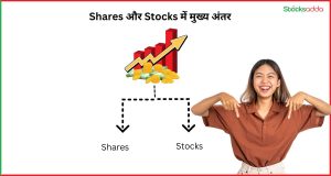 difference between stocks and shares 