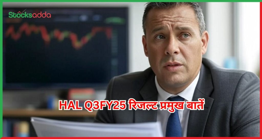 HAL Q3 रिजल्ट प्रॉफिट में 14% बढ़ोतरी, ₹25 डिविडेंड घोषित