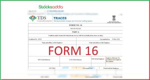 Form 16 क्या है?