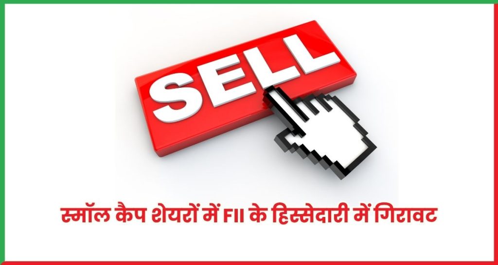 स्मॉल कैप शेयरों में FII के हिस्सेदारी में गिरावट