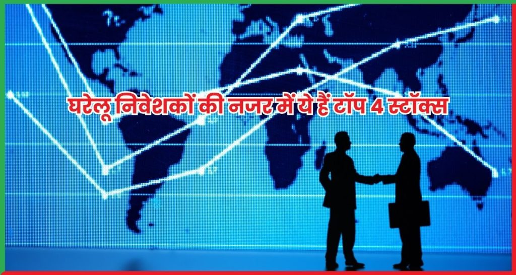 घरेलू निवेशकों की नजर में ये हैं टॉप 4 स्टॉक्स
