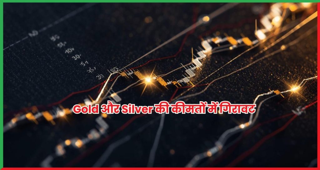 Gold और Silver की कीमतों में गिरावट