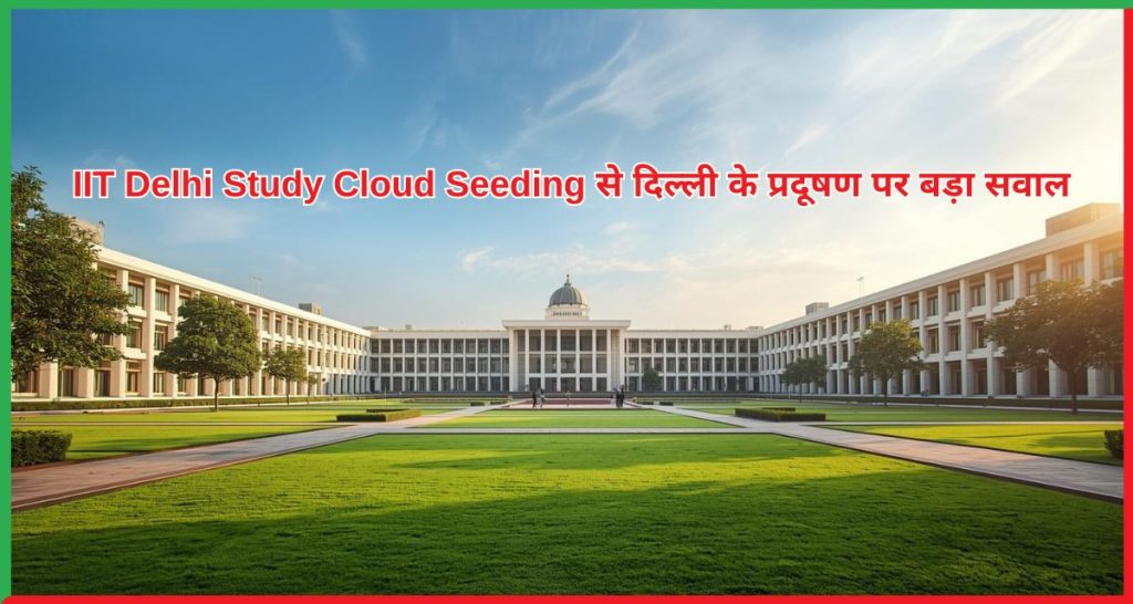 IIT Delhi Study Cloud Seeding