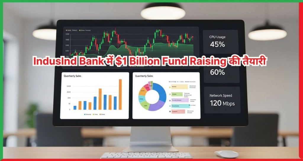 IndusInd Bank में $1 Billion Fund Raising की तैयारी
