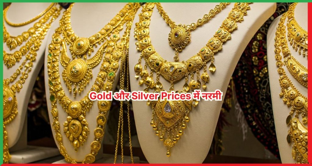 Gold और Silver Prices में नरमी