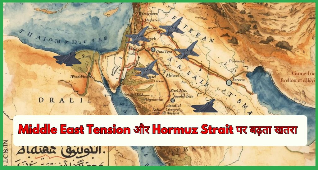 Middle East Tension Hormuz Strait