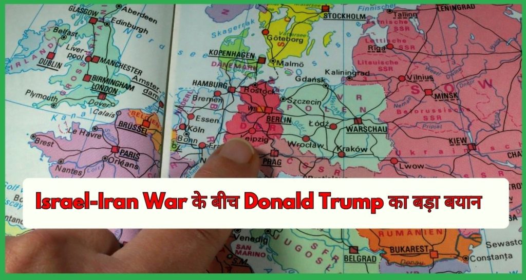 Israel-Iran War Donald Trump