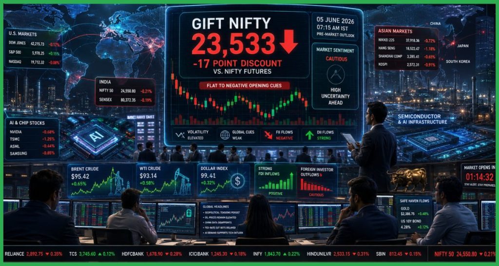 Pre Market 5 June 2026