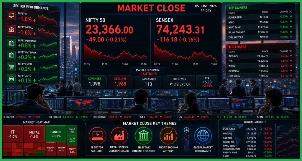Post Market Analysis 5 June 2026