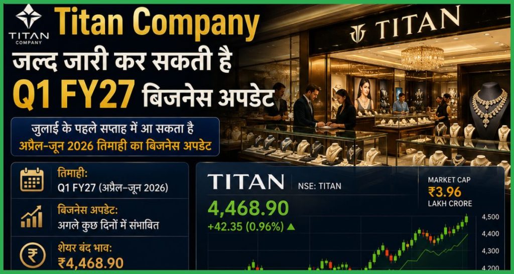 Titan Q1 FY27 Business Update
