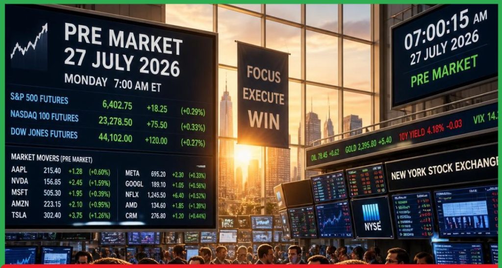 Pre Market 27 july 2026