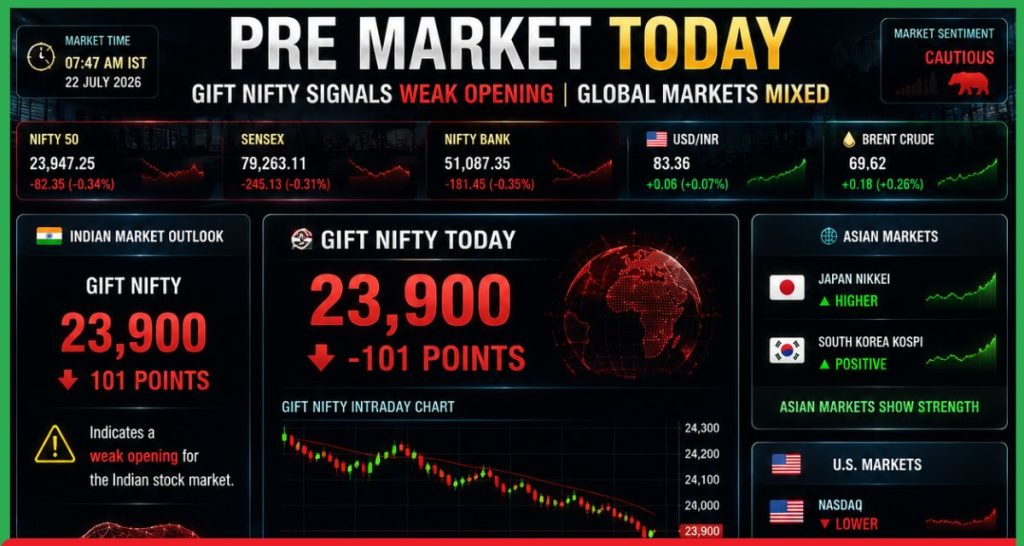 Pre Market 23 July 2026