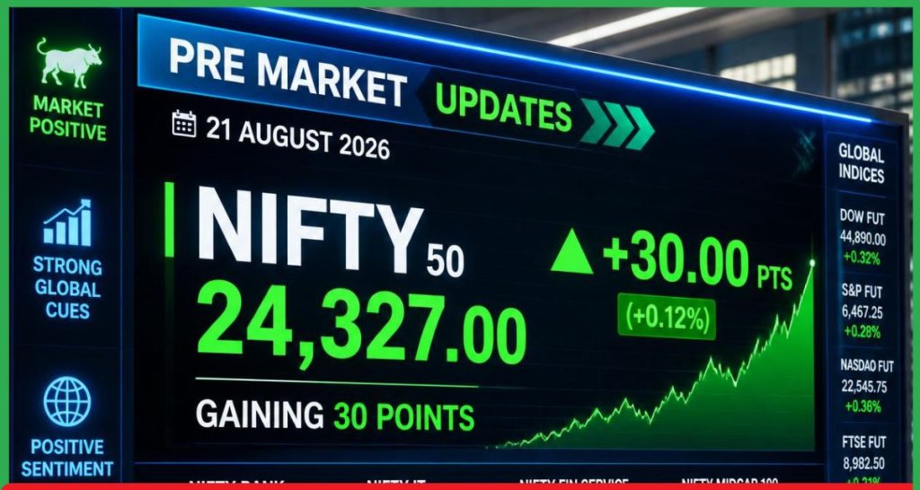 Pre Market 21 August 2026