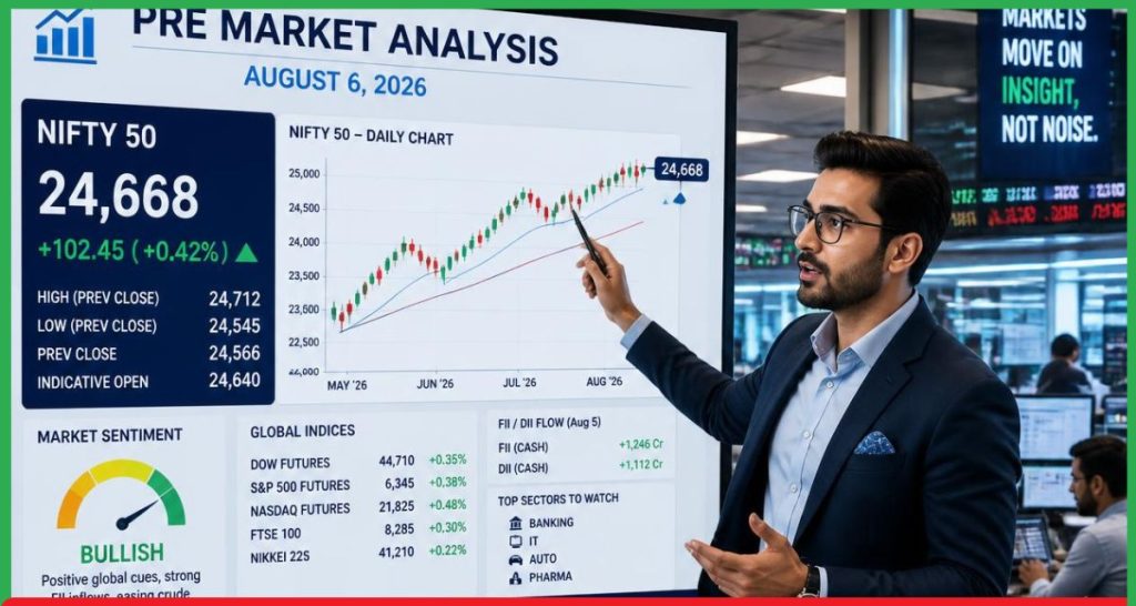 Pre Market Analysis 6 August 2026