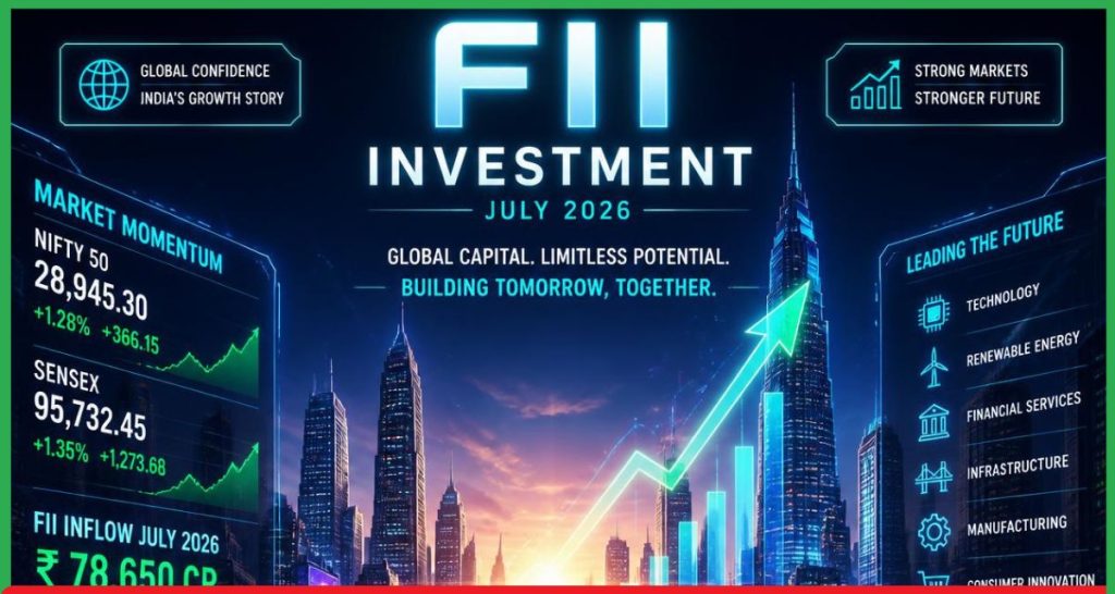 FII Investment July 2026
