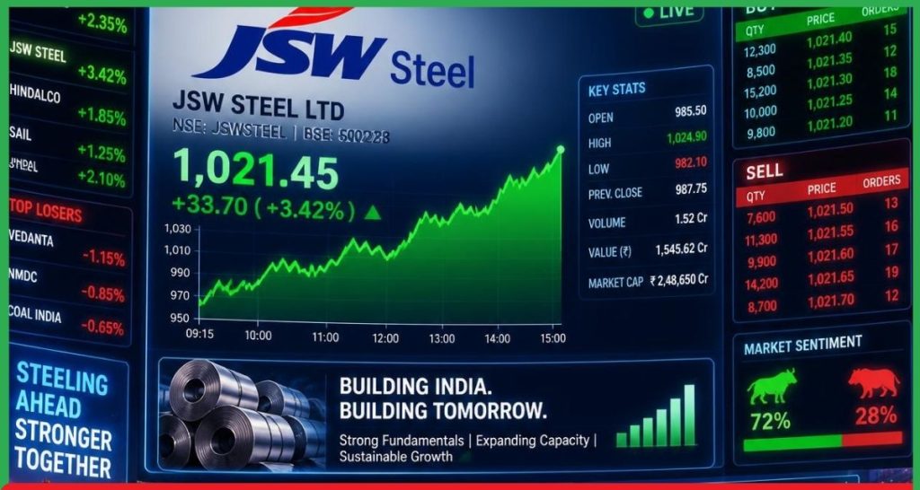 JSW Steel Share